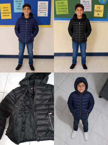 Campera de Niños Importada con Piel - Miniatura 2