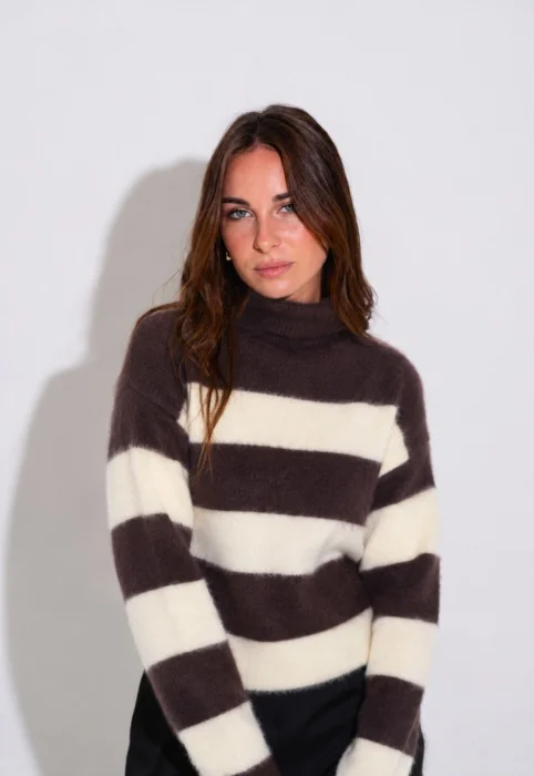 Polera  Rayada  Angora