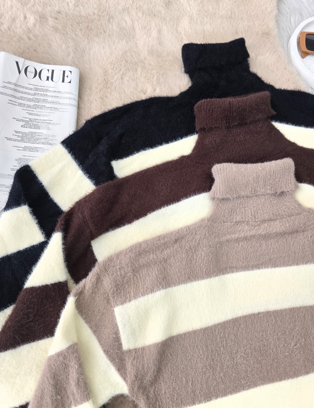 Polera  Rayada  Angora - Imagen 3