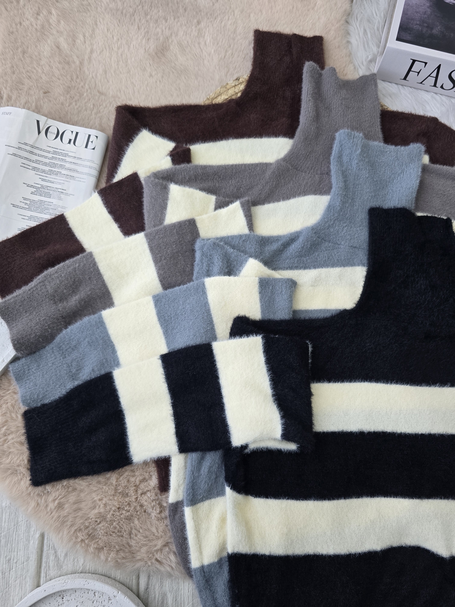 Polera  Rayada  Angora - Imagen 5