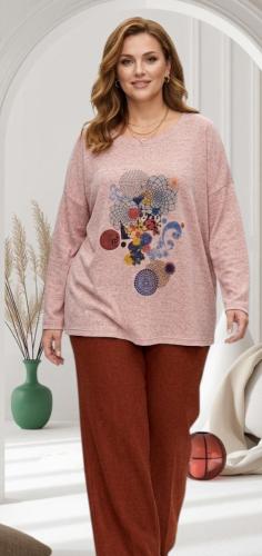 Suéter Lanilla  Estilo Oversize  Extra Amplio y Larga - Miniatura 2