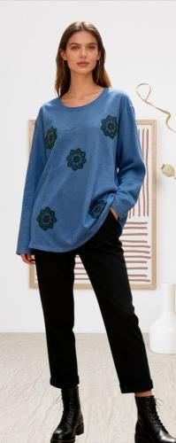 Suéter Lanilla  Estilo Oversize  Extra Amplio y Larga - Miniatura 5
