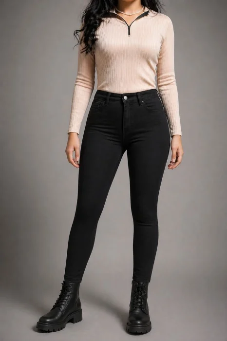 Jeans Chupin Elastizada