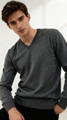 Sweater Cuello en V - Miniatura 2