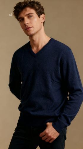 Sweater Cuello en V - Miniatura 3