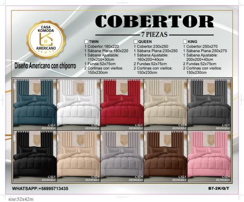 Set de 7 Piezas Casa Comoda