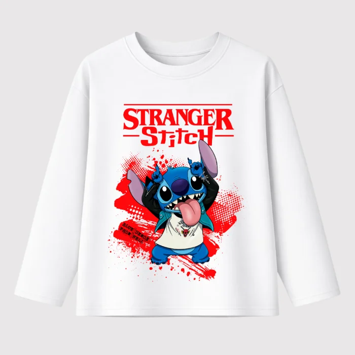 Camiseta de Algodon "starnger Stitch!"