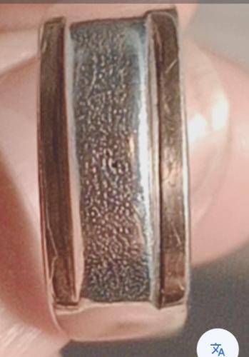 Anillo Oro y Plata Antiguo.