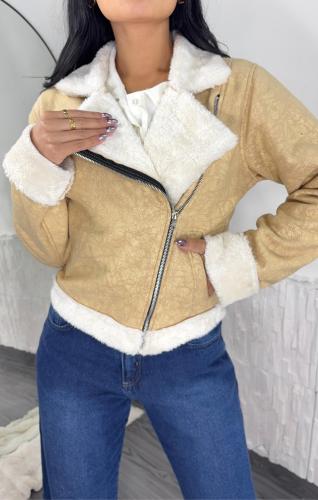 Campera Gamulan con Cierre Cruzado - Miniatura 3