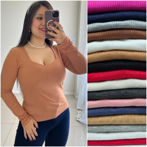 Camiseta Cuello Espejo