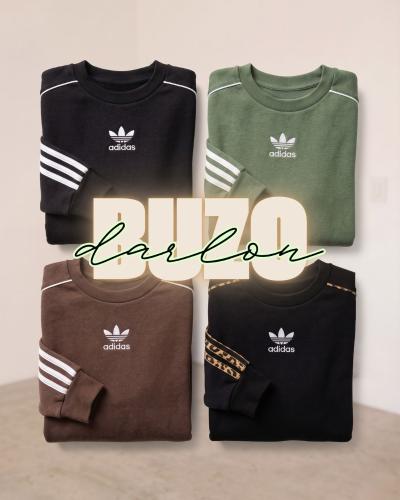 Buzo Adidas Darlon Bordado
