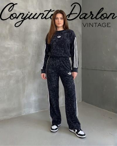 Conjunto Adidas Darlon Vintage - Miniatura 4