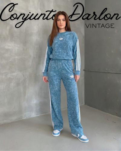 Conjunto Adidas Darlon Vintage - Miniatura 5