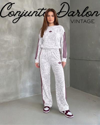 Conjunto Adidas Darlon Vintage - Miniatura 7