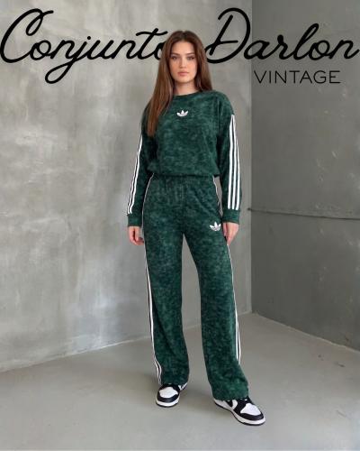 Conjunto Adidas Darlon Vintage - Miniatura 8