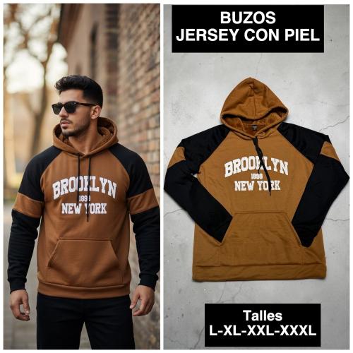 Buzos de Jersey con Piel - Miniatura 2