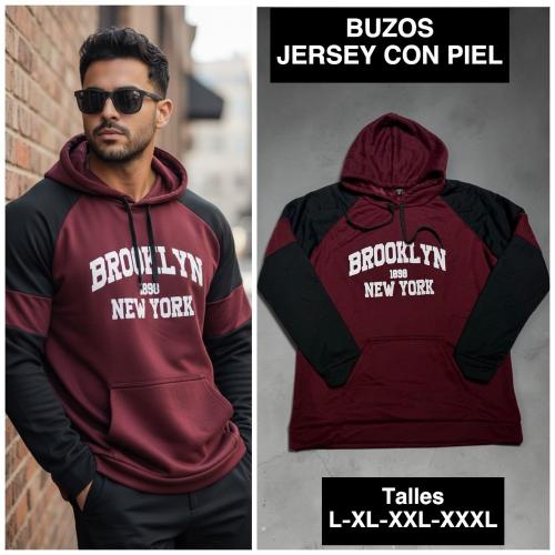 Buzos de Jersey con Piel - Miniatura 2
