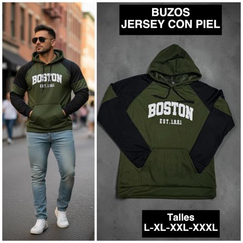 Buzos de Jersey con Piel - Miniatura 2
