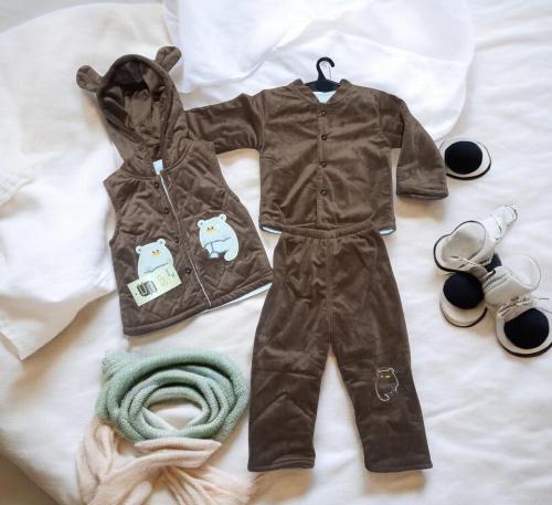 Conjunto  de Piel 3 Piezas  Importado  Bebe