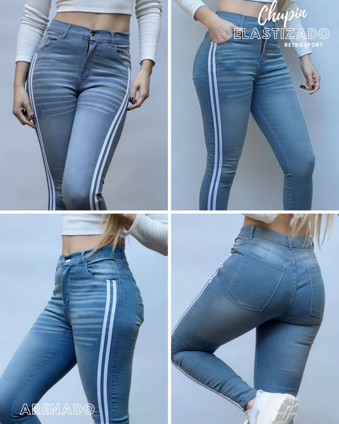 Pantalon Jean Slim Elastizado 2 Lineas Retro Sport Chupin - Chupin%20(6).jpg