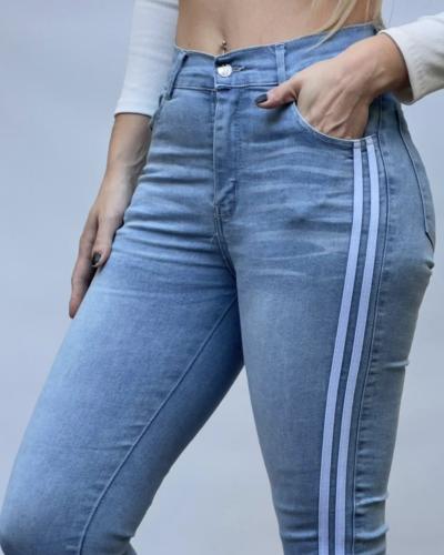 Jean Slim Elastizado 2 Lineas Retro Sport - Miniatura 6