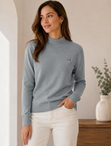 Sweater Media Polera Importado