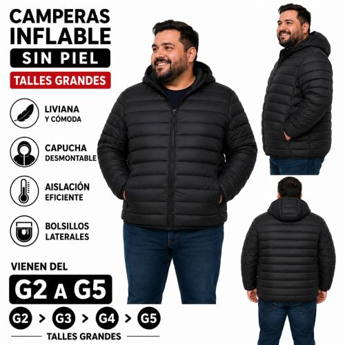 Campera Hombre Talle Grande