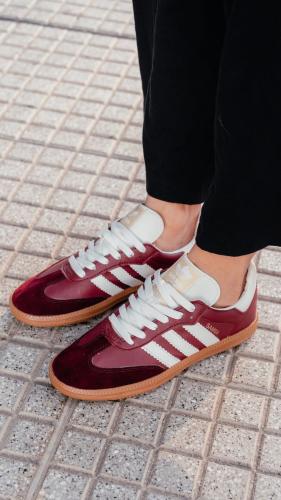 Zapatillas Samba Bordo