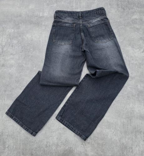 Wide Leg Straight Donna| Tiro Medio - Miniatura 2