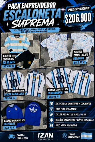 Pack Emprendedor Escaloneta Suprema