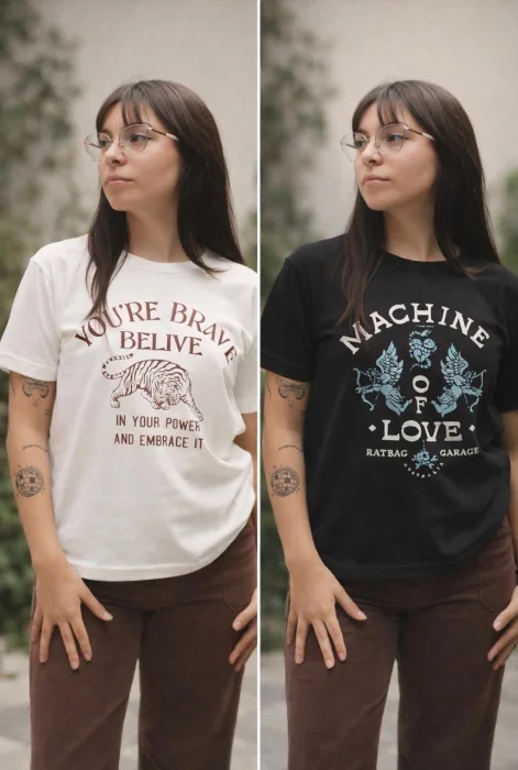 Remera Estampada