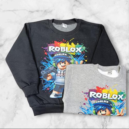 Buzo Cuello Redondo "roblox" (frisa Peinada)
