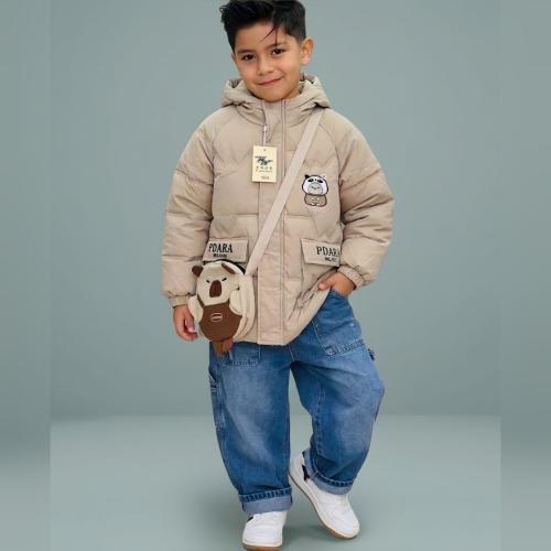 Campera Infantil Importada + Bolso Morral