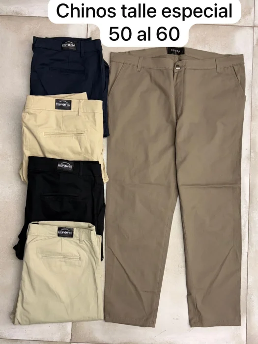 Chino de Gabardina Talle Especial