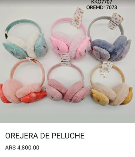 Orejeras de Peluches