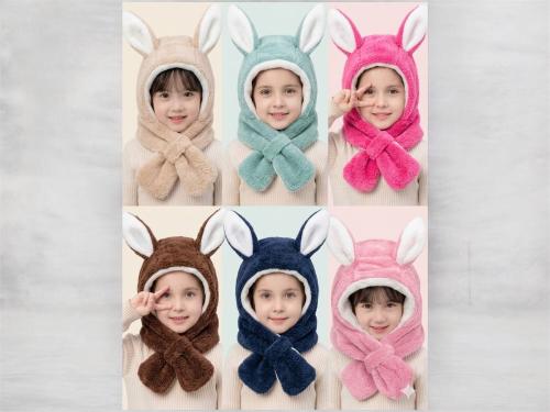 Gorro con Bufanda Corderito Yani Bebes (hasta los 3 Años) Surtido de Colores
