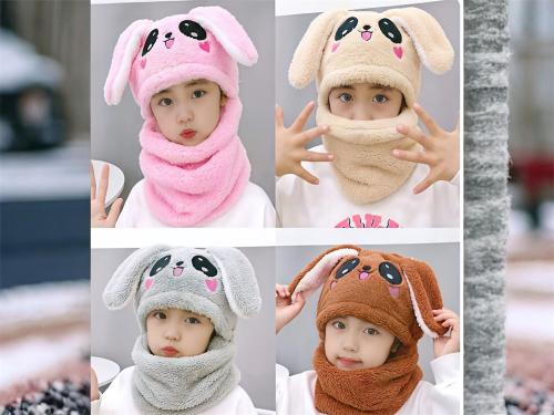 Gorro con Cuellito Piel Yani Bebes (para Niños) Surtido de Colores