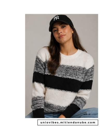 Sueter Liviano a Rayas. Cod: C007
