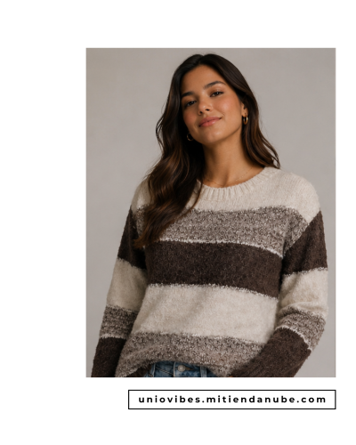 Sueter Liviano a Rayas. Cod: C007 - Miniatura 2