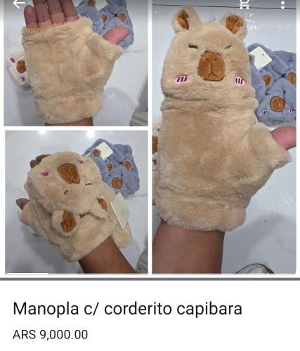 Guantes de Peluches