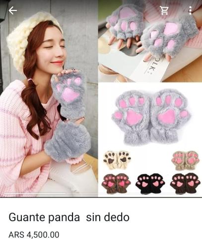 Guantes de Peluches