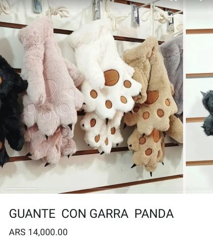 Guantes  de Peluches