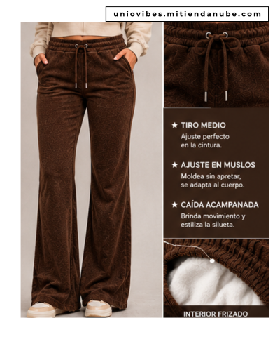 Pantalon Corderoy con Friza, Semiflare. Cod: A002