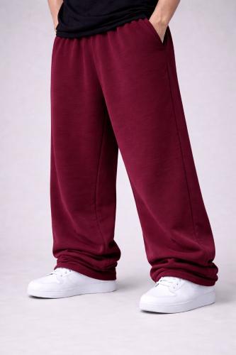 Baggy Frisa Bordo Oscuro Unisex