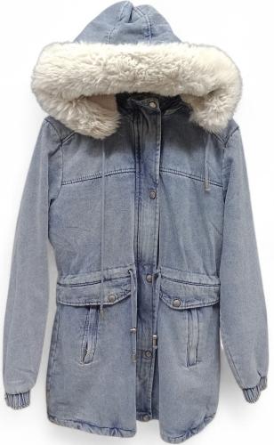 Parka Jean con Piel - Miniatura 5
