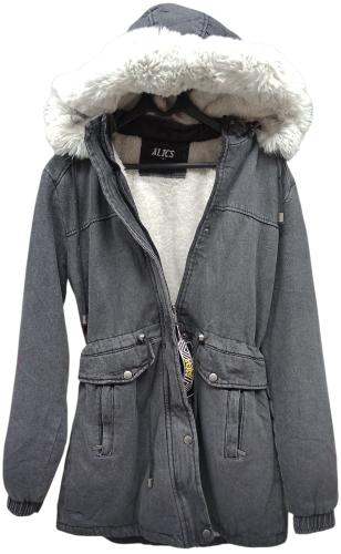 Parka Jean con Piel - Miniatura 3