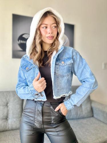 Campera de Jeans C/abrigo