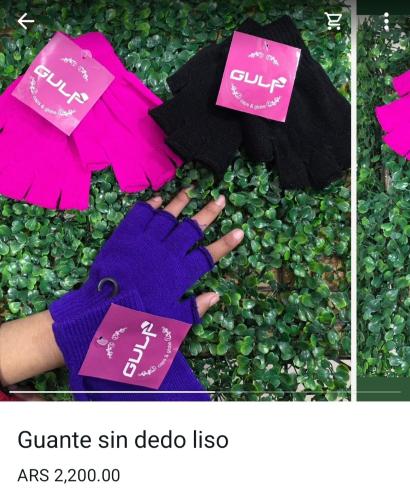 Guante sin Dedo