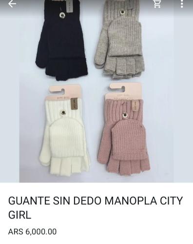 Guante sin Dedo Manopla