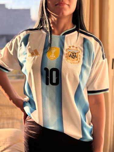 Camisa Argentina W18 Bordada